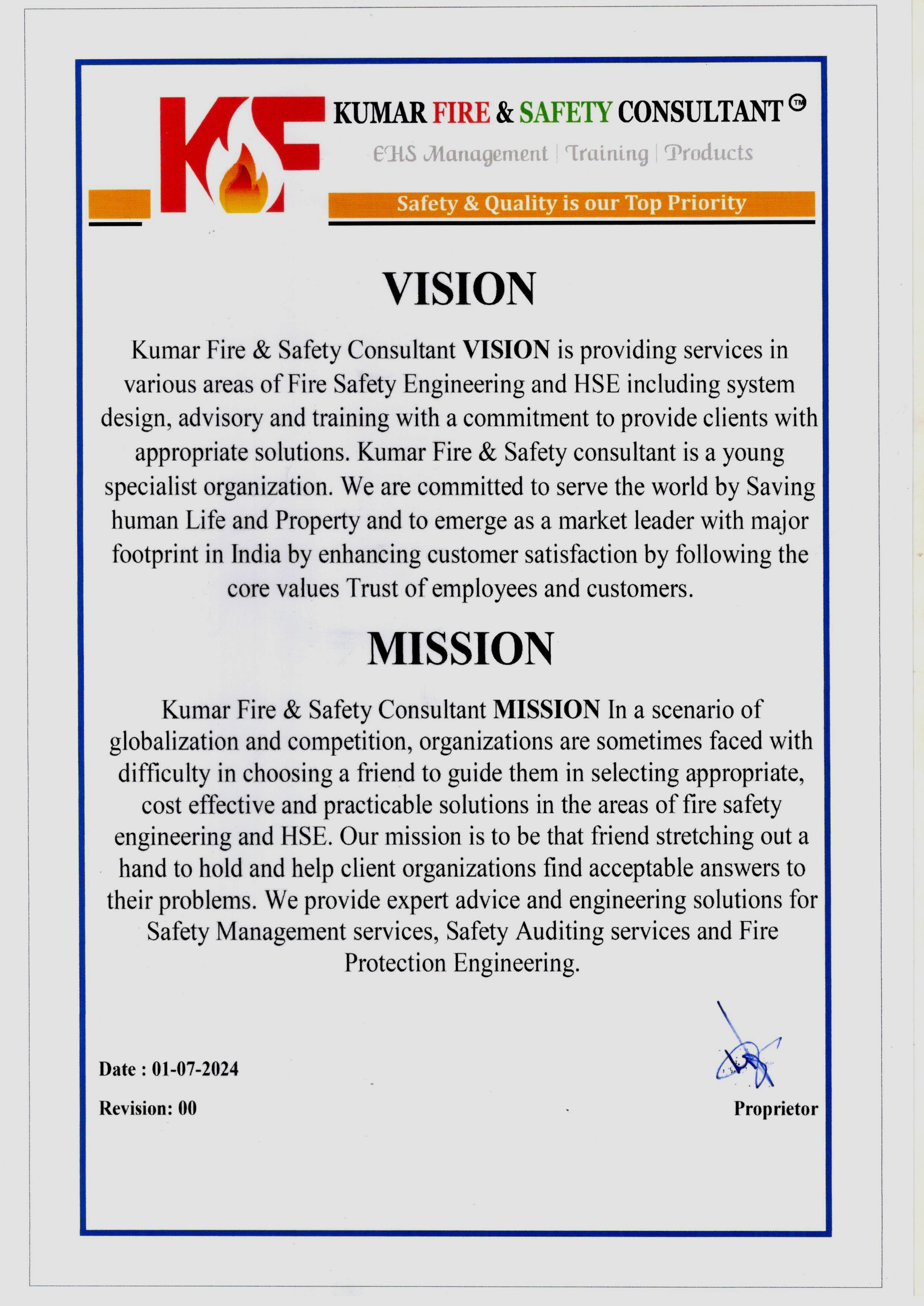Vission & Mission